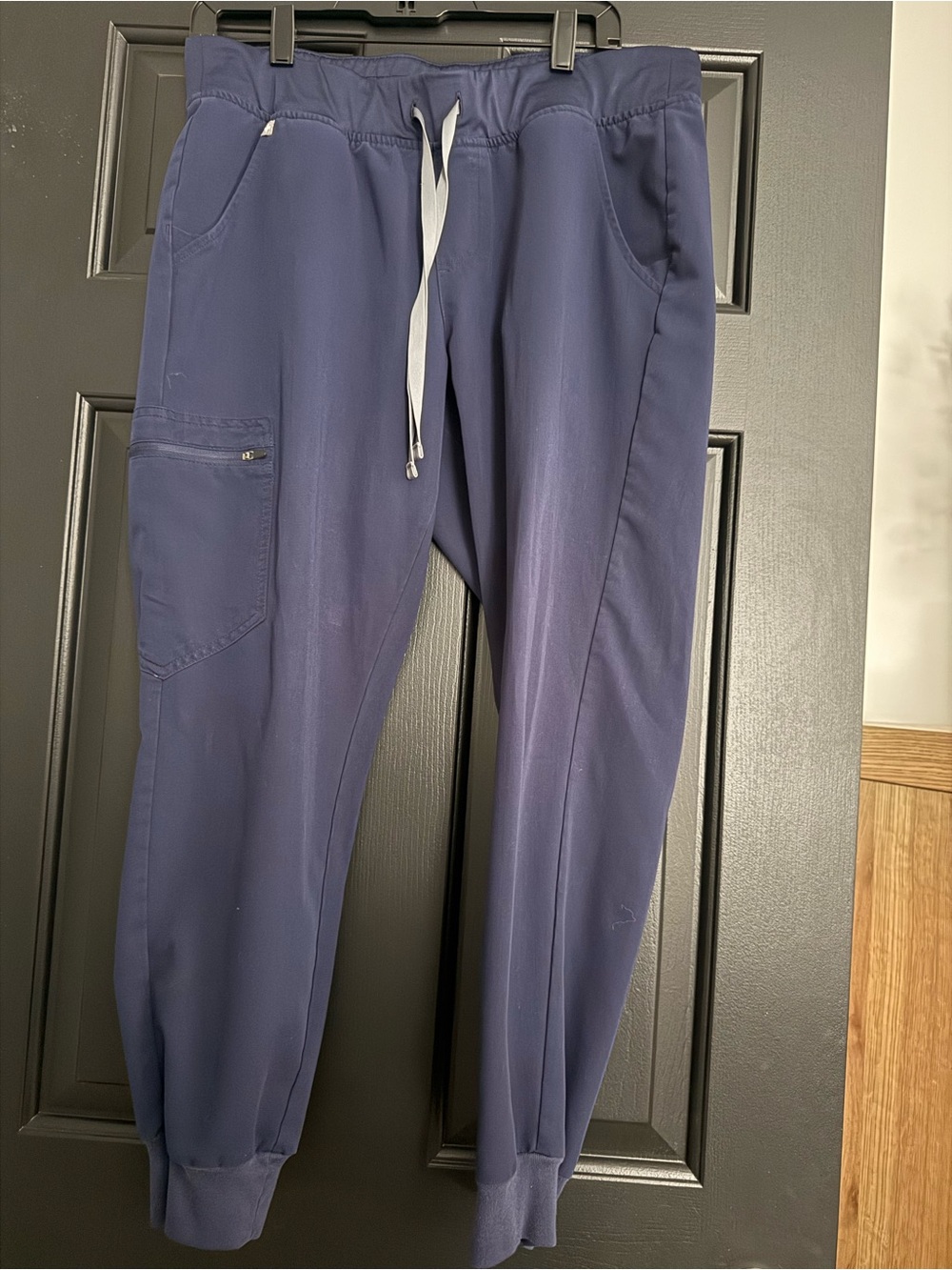 Figs Zamora Navy Drawstring Jogger Scrub Pants